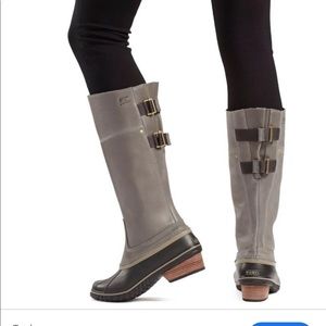 Sorel Tall Rough Rider Boot Size 8 Red